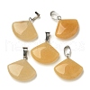 Natural Topaz Jade Pendants G-Z067-05P-05-2
