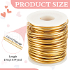 10M Round Brass Wires CWIR-WH0007-18G-2