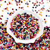Baking Paint Glass Seed Beads SEED-N007-02D-2