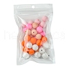 35Pcs Food Grade Eco-Friendly Silicone Focal Beads SIL-FS0001-22B-6