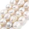 Natural Cultured Freshwater Pearl Beads Strands PEAR-P062-26D-2