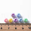 Opaque Acrylic Beads X-MACR-S370-D6mm-M1-4