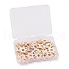 80Pcs 4 Styles Alloy Enamel Pendants ENAM-LS0001-27LG-8