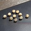 Rack Plating Brass Cubic Zirconia Beads ZIRC-NB0001-09-4