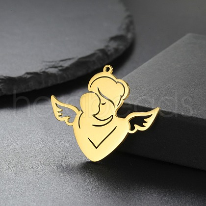 Mother's Day Stainless Steel Pendants PW-WGCE994-02-1
