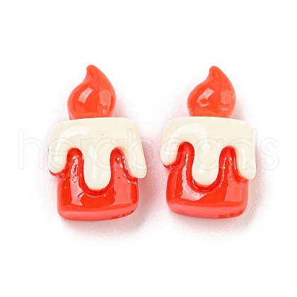 Christmas Theme Opaque Resin Decoden Cabochons CRES-B022-01D-1