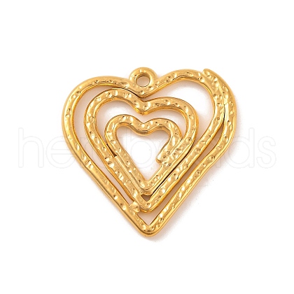 Ion Plating(IP) 304 Stainless Steel Pendants STAS-N103-162B-G-1