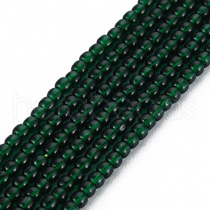 Glass Beads Strands GLAA-N041-008F-1