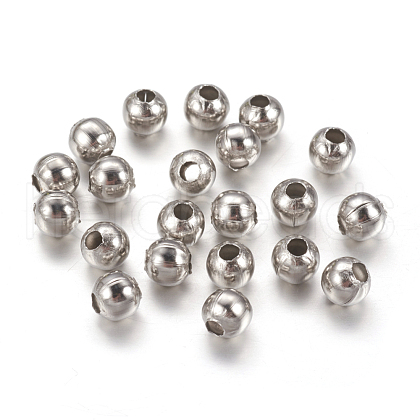 Tarnish Resistant 304 Stainless Steel Spacer Beads X-STAS-I020-08-1