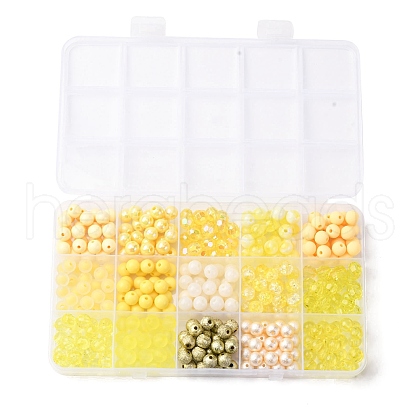 Acrylic Beads MACR-YW0002-61-1