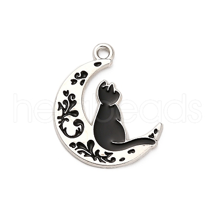 Alloy Enamel Pendants FIND-V001-02P-06-1