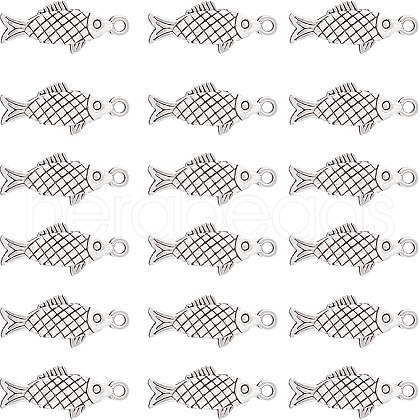 SUNNYCLUE 100Pcs Tibetan Style Alloy Pendants TIBE-SC0009-31-1