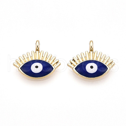 Alloy Enamel Pendants ENAM-T020-109B-1