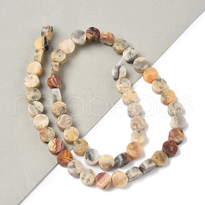 Natural Crazy Agate Beads Strands G-M454-B10-1