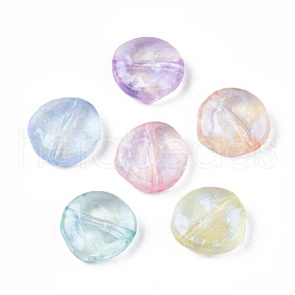 Transparent Acrylic Beads X-OACR-S028-143-1