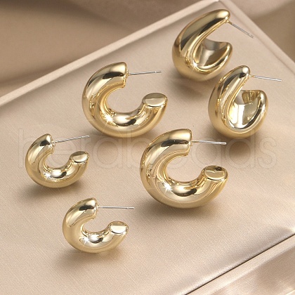 3Pairs Alloy Stud Earrings WG5D203-03-1