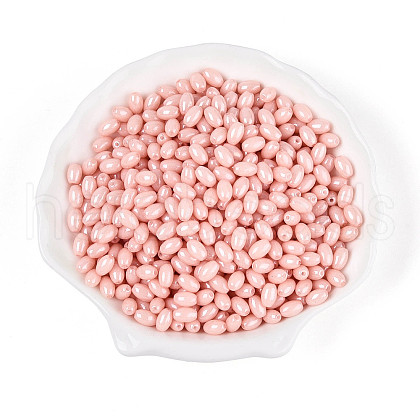 Opaque Colours Luster Glass Seed Beads SEED-N008-02A-06-1