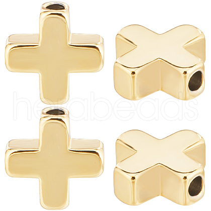 CREATCABIN 60Pcs Brass Beads KK-CN0002-96G-1