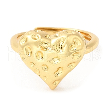 Rack Plating Brass Adjustable Ring for Women RJEW-Q770-28G-1