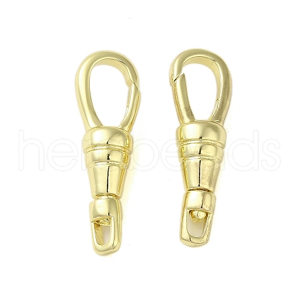 Brass Lobster Claw Clasps KK-B089-25G-1