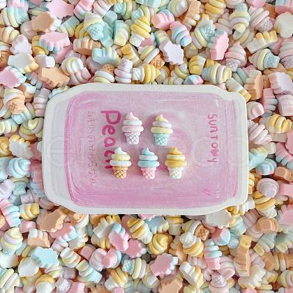 Resin Cabochons RESI-H166-08B-1