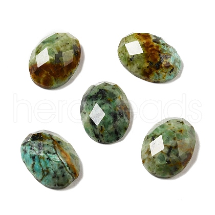 Natural African Turquoise(Jasper) Cabochons X-G-B032-B01-05-1
