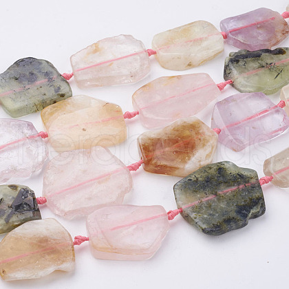 Natural Mixed Gemstone Beads Strands G-K206-18-1