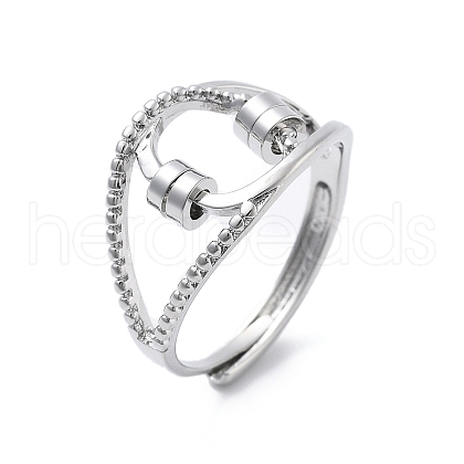 Rotatable Finger Cuff Rings for Women RJEW-S402-01P-1
