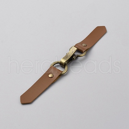 Imitation Leather Toggle Buckle FIND-WH0137-26-1