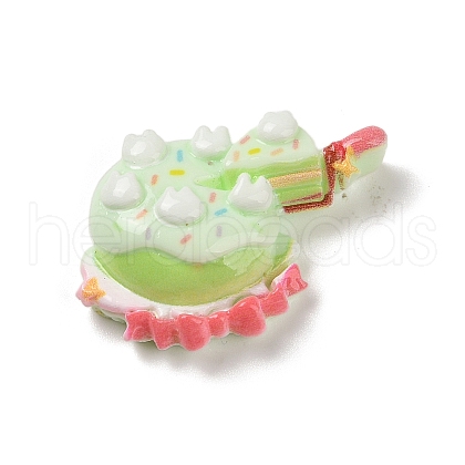 Cake Opaque Resin Decoden Cabochons RESI-R447-01A-1