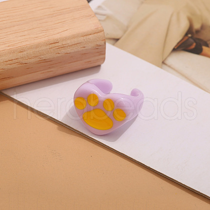 Resin Open Cuff Rings FS-WG5E61B-04-1