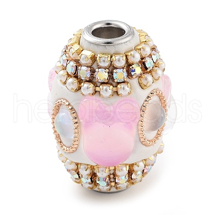 Handmade Indonesia Beads FIND-Q106-21C-1