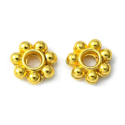 Tibetan Style Daisy Spacer Beads TIBEB-S039-048G-RS-1