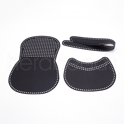 PU Leather Basket Bottoms DIY-WH0209-45B-1