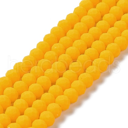 Glass Beads Strands X1-EGLA-A034-P4mm-MD04-1