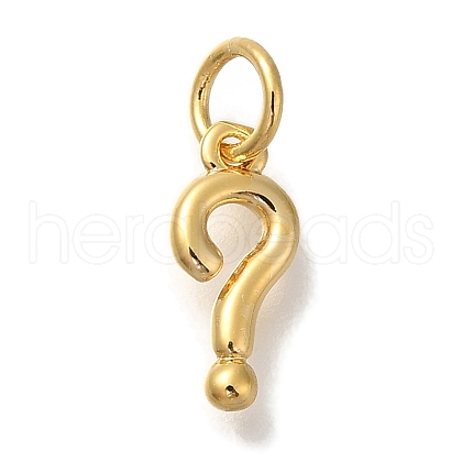 Rack Plating Brass Pendants KK-I720-26G-1