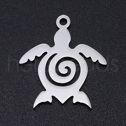 Non-Tarnish 304 Stainless Steel Pendants STAS-N090-JN865-1-1