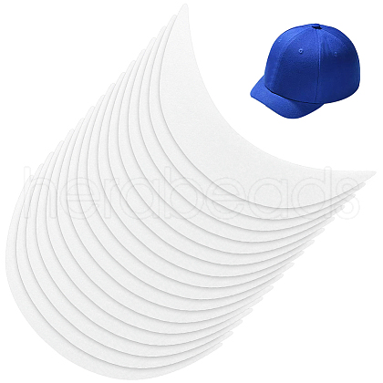 Plastic Hat Brim Board for Peaked Cap AJEW-WH0314-577B-1