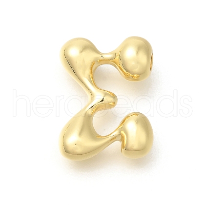 Rack Plating Brass Beads KK-S051-01G-E-1