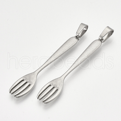 Non-Tarnish 304 Stainless Steel Big Pendants STAS-T045-29P-1