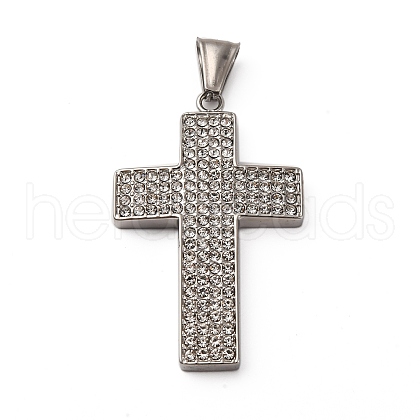 304 Stainless Steel Pendants STAS-C129-03C-P-1
