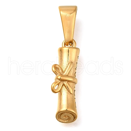 Ion Plating(IP) 304 Stainless Steel Pendants STAS-Z113-25G-1