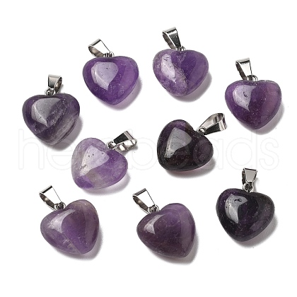 Natural Amethyst Pendants G-I311-A18-1