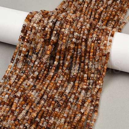 Natural Yellow Quartz Beads Strands G-RM2025-C31-B-1