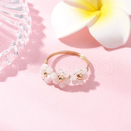 Natural Moonstone Finger Rings RJEW-TA00198-03-1