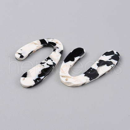 Cellulose Acetate(Resin) Pendants MACR-TAC0001-16-1