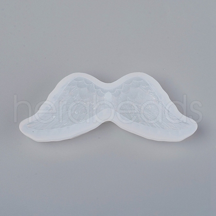 Angel Wing DIY Food Grade Silicone Molds X-AJEW-WH0022-31-1
