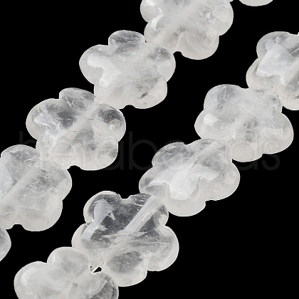 Natural Quartz Crystal Beads Strands G-F769-O01-01-1