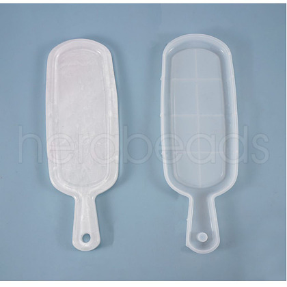 Rectangle Handle Dinner Plate Silicone Molds DIY-L021-58-1