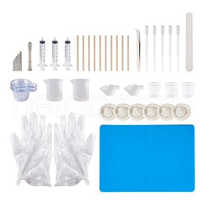 DIY Epoxy Resin Jewelry Kit DIY-TA0002-82-1